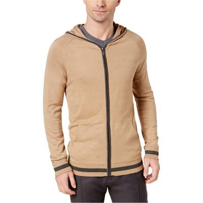 Ryan Seacrest Mens Contrast Hoodie Sweatshirt