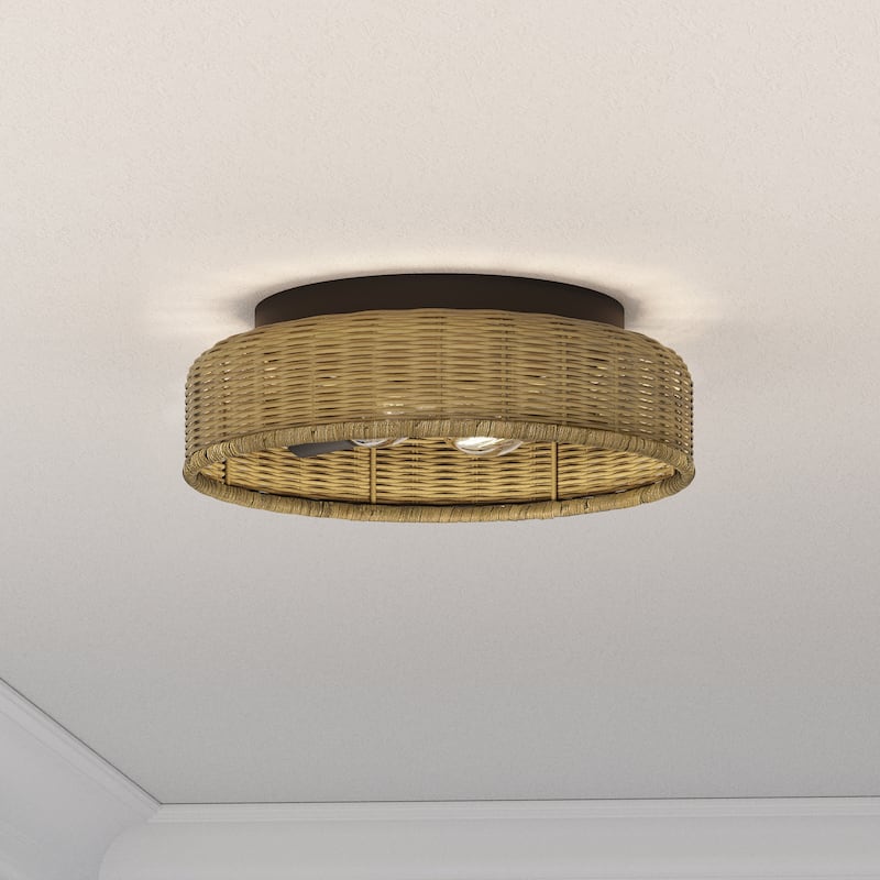 Millennium Lighting 2 Light Flush Mount Fixture