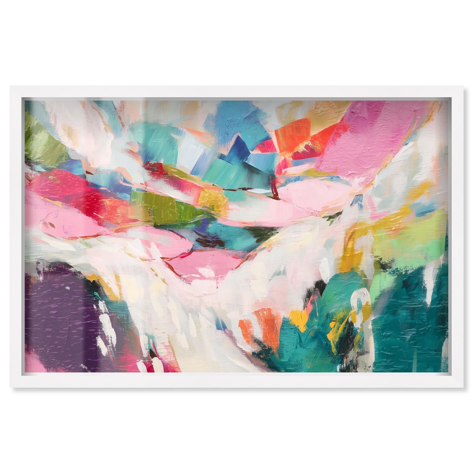 Vibrant Soul II Living Room Art Shadowbox Print by Art Remedy