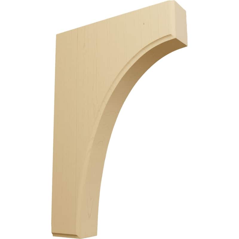 Clarksville Bracket - 1 3/4"W x 8"D x 12"H - Alder