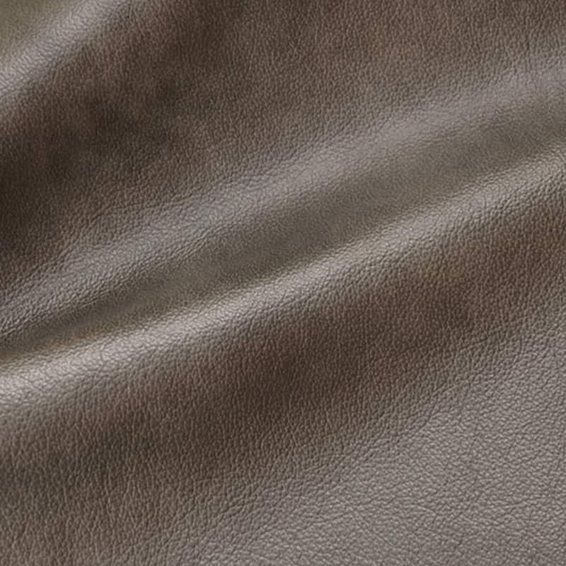 Made in USA Davis Top Grain Leather Sectional Sofa - Grey