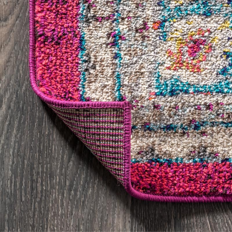 JONATHAN Y Boho FLAIR Medallion Area Rug