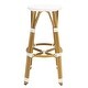 preview thumbnail 5 of 13, SAFAVIEH Outdoor Kelsey 30-inch Bar Stool (Fully Assembled) - 14.60" W x 14.60" D x 29.50" H