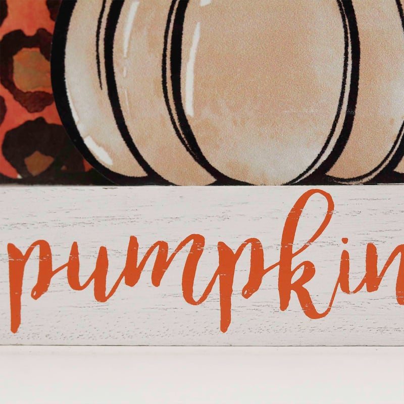 Hey There Pumpkin Farmhouse Decorative Holiday Party Decor