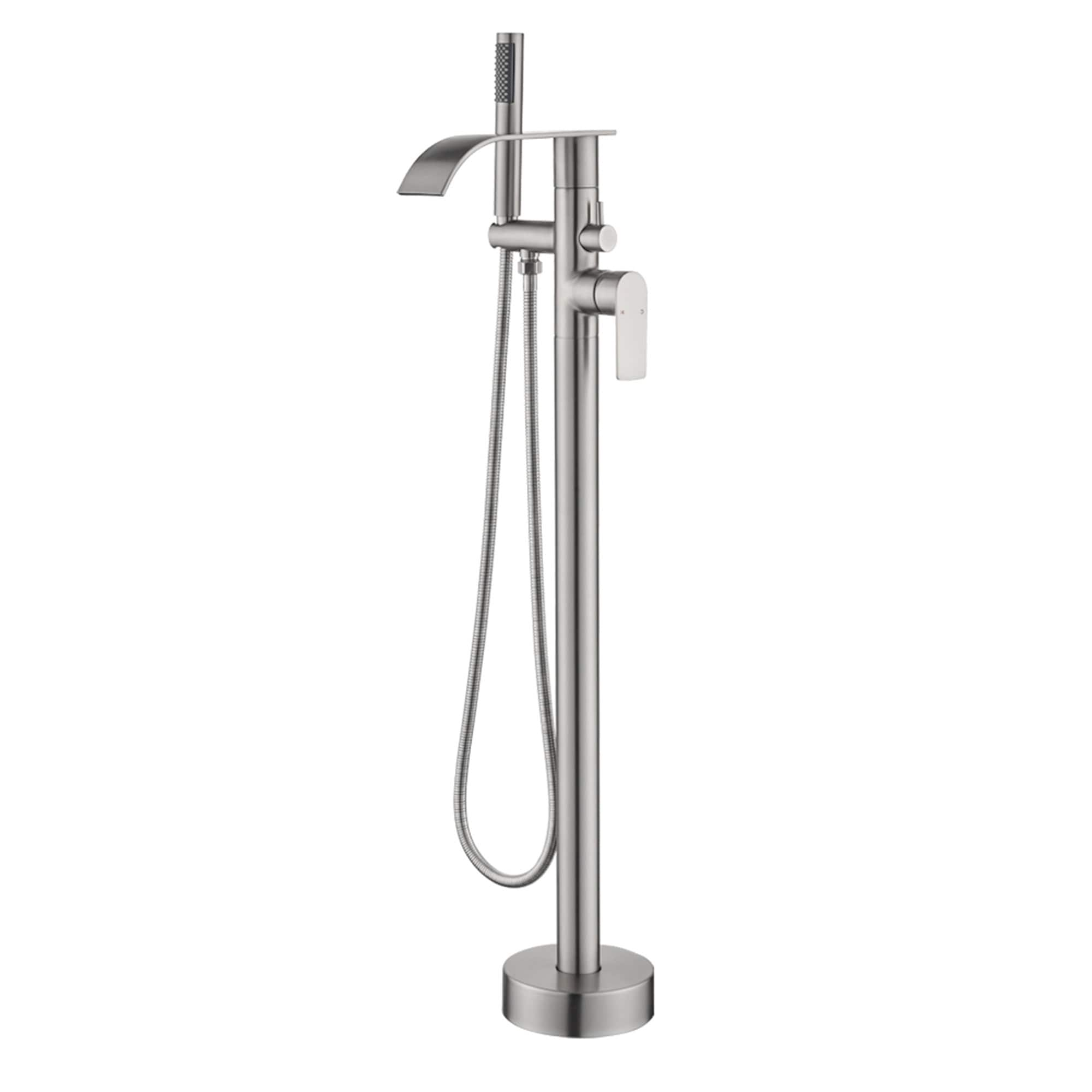 Freestanding Faucet Bathtub Floor Mounted Tub Filler - Bed Bath ...