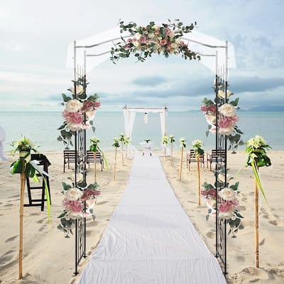 Bridge Roof Wrought Iron Arches Plant Climbing Frame