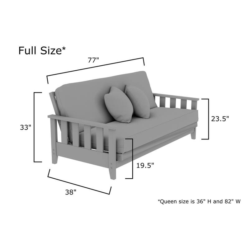 Canby Full Futon Frame