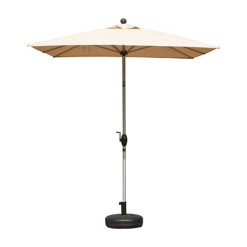 Domi Outdoor Living 6.5' x 10' Tilt Aluminum Patio Umbrella