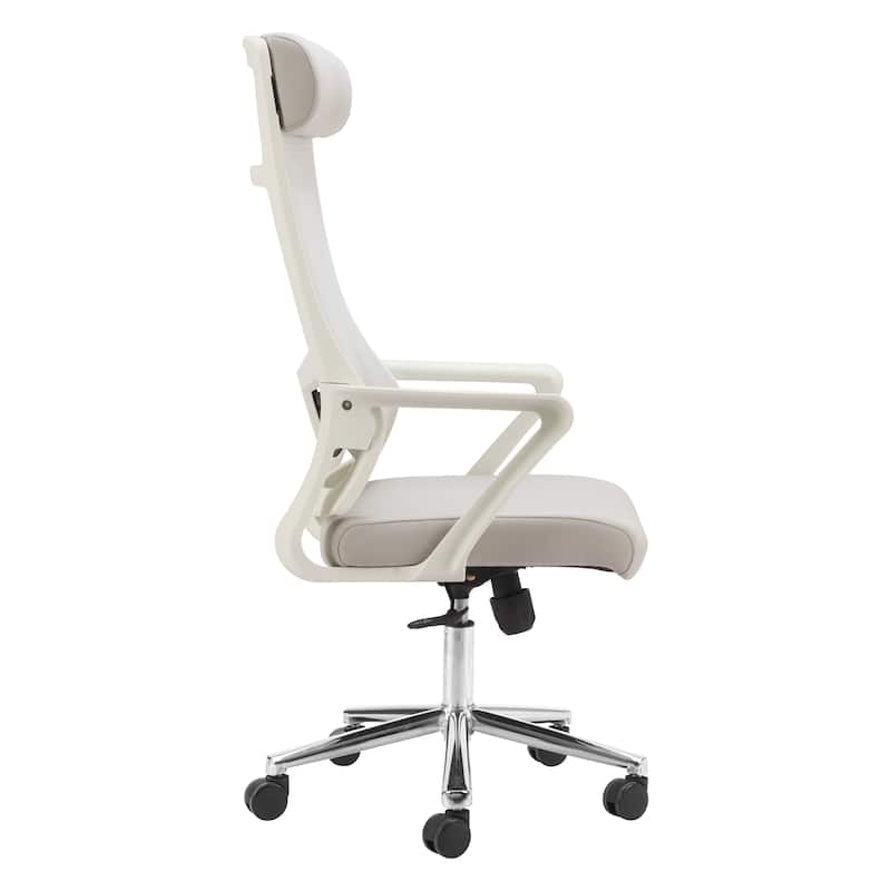 Jett High Back Office Chair Light Gray - Light Gray