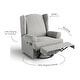 preview thumbnail 24 of 36, Storkcraft Serenity Wingback Upholstered Recline Glider