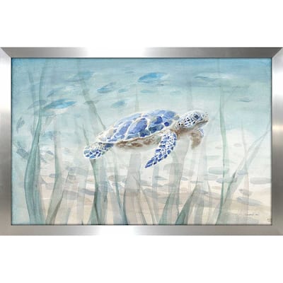 "Undersea Turtle" by Danhui Nai Print on Acrylic.