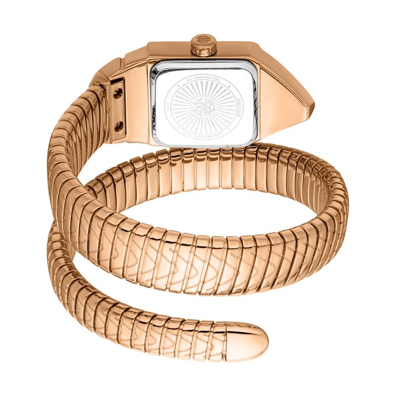Roberto Cavalli Women RC5L076M0045 Quartz Watch - Rose-Tone