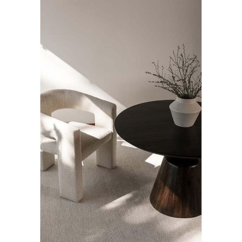 Aurelle Home Modern Solid Wood Dining Table