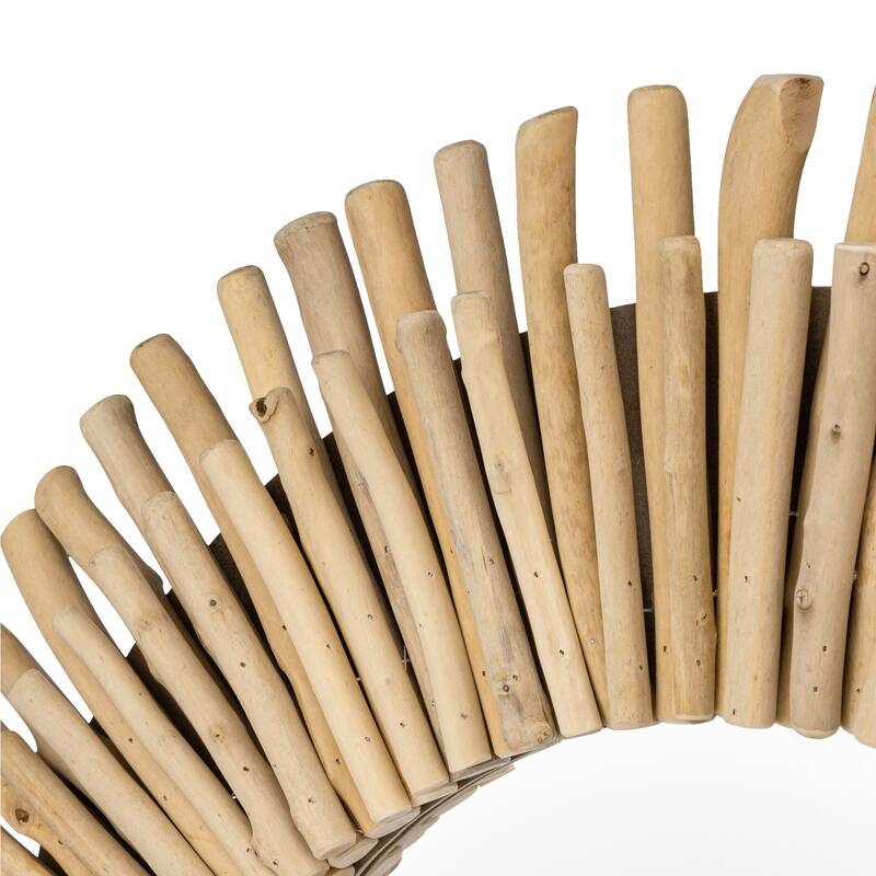 Varaluz Drifter Wall Mirror - Natural Driftwood