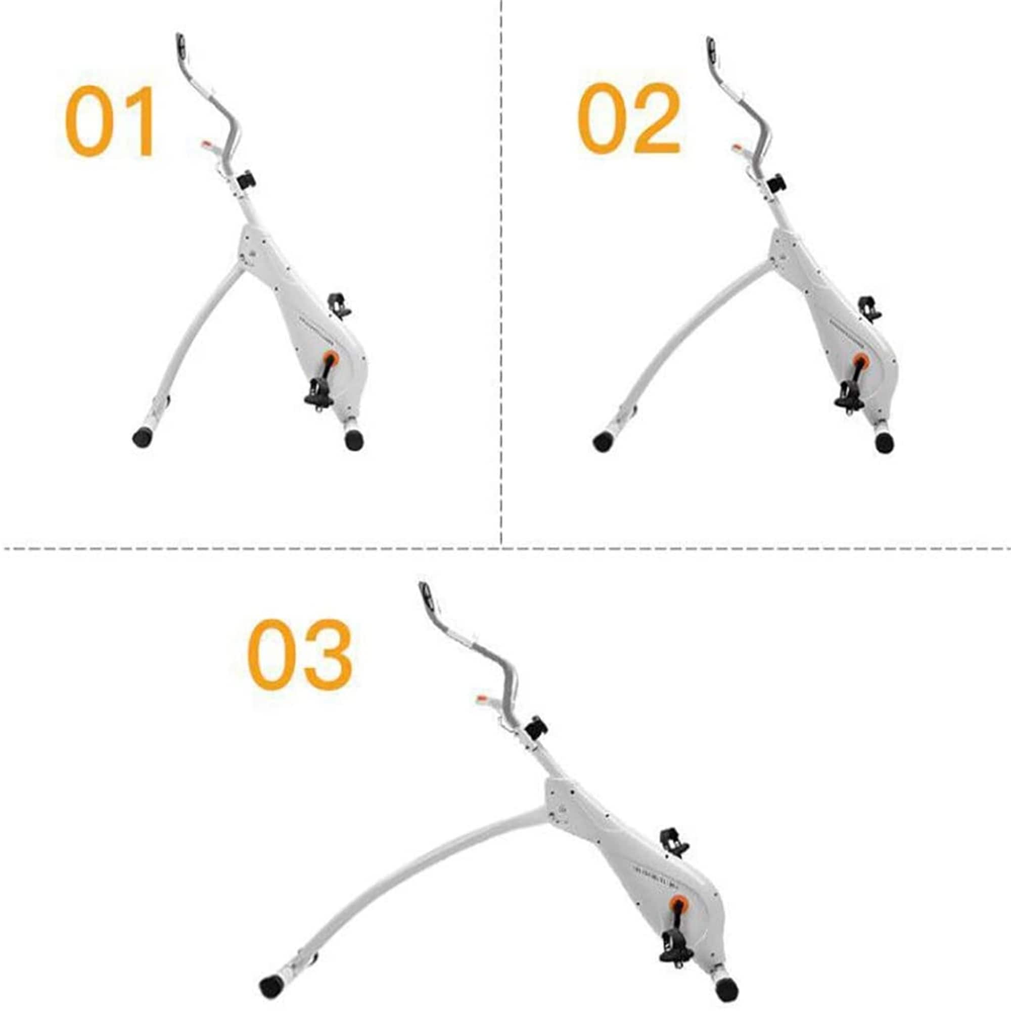 Exercise Bike Folding No Seat Climbing Machine Elliptical Machine Spinning Bike