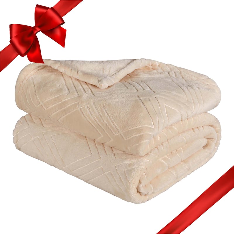 Superior Alaska Diamond Soft Fluffy Fleece Blanket