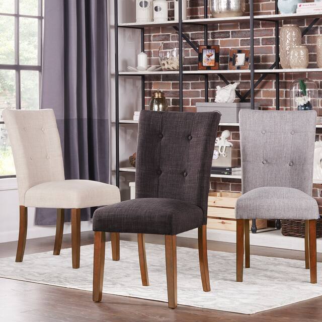 Hutton Upholstered Dining Chairs (Set of 2) by iNSPIRE Q Classic