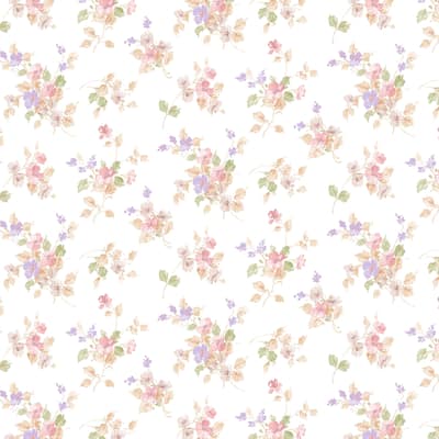 Winchester Blossom Mini 20.5 In X 33 Ft Washable Wallpaper
