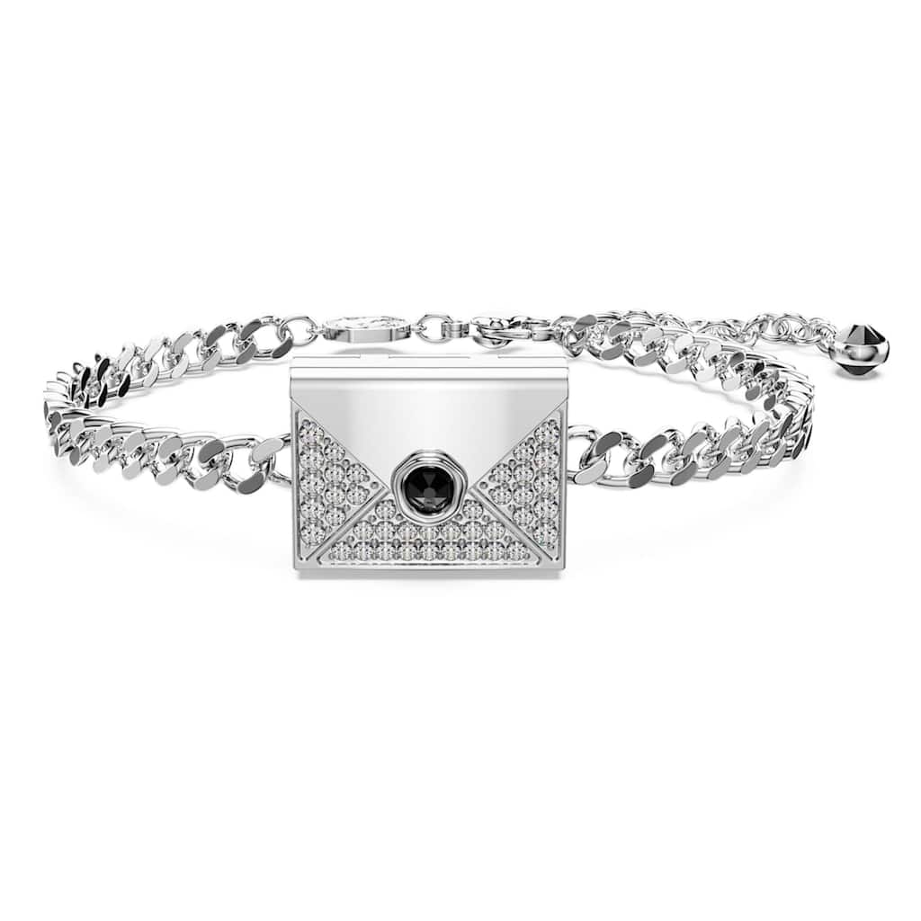 Swarovski Women's Letra White Crystal Bracelet