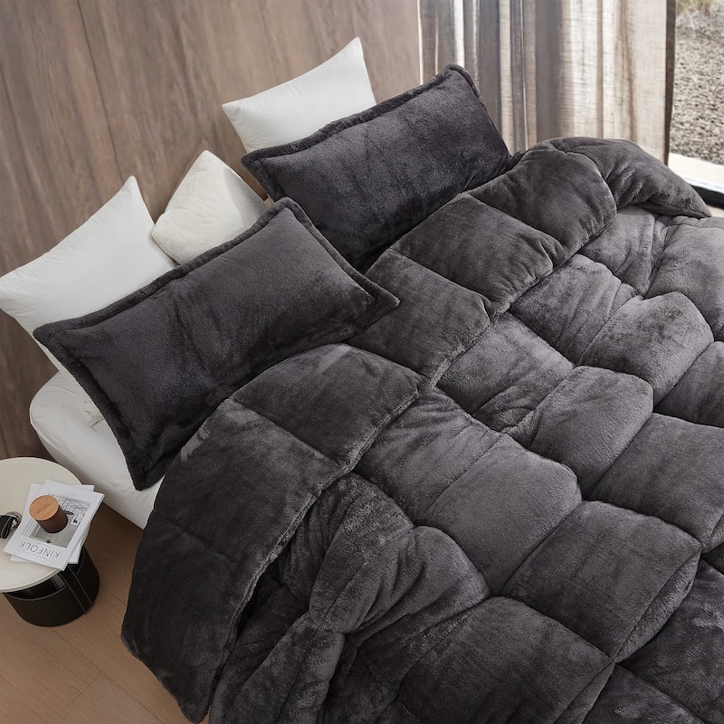 Me Comforter ATE Your Comforter® - Coma Inducer® Oversized Comforter Set - Charcoal Steel