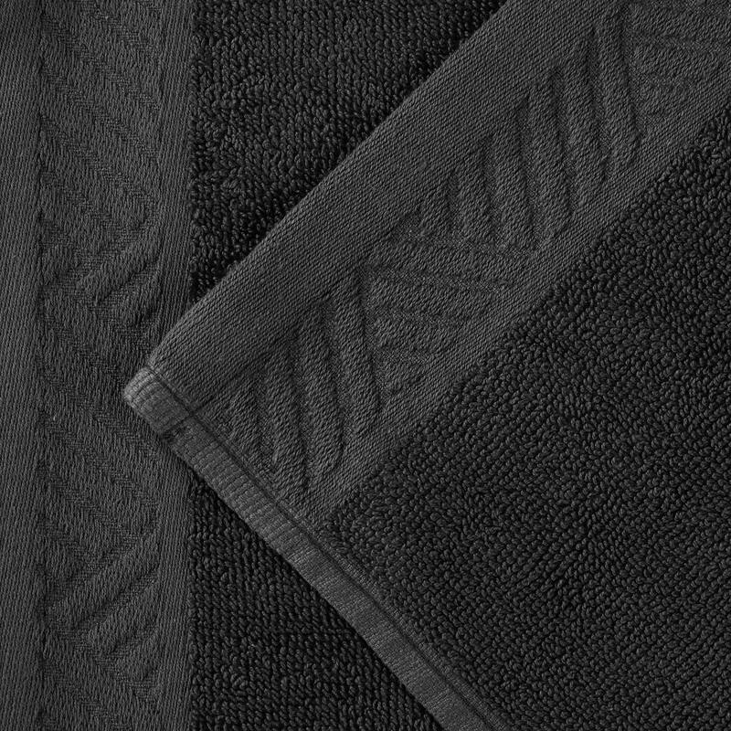 Superior Basketweave Egyptian Cotton Solid 3 Piece Assorted Towel Set