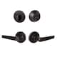 Option Keyed Entry W/Keyed Alike Deadbolt, Vintage Bronze
