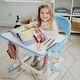 preview thumbnail 2 of 5, Mount-It! Height Adjustable Kid's Desk Set with Chair Blue