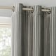 preview thumbnail 7 of 28, Sun Zero Cascade Pleated Velvet Blackout Grommet 1-Piece Curtain Panel, Single Panel 40" x 84" - Grey