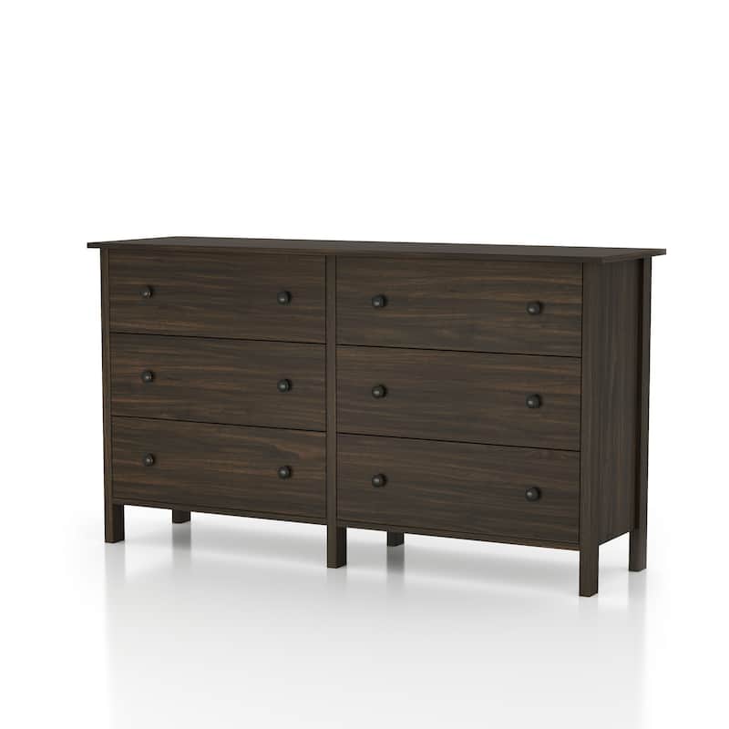 Marcello Contemporary 56-inch Wide Dresser with 3 or 6 Drawers by Furniture of America