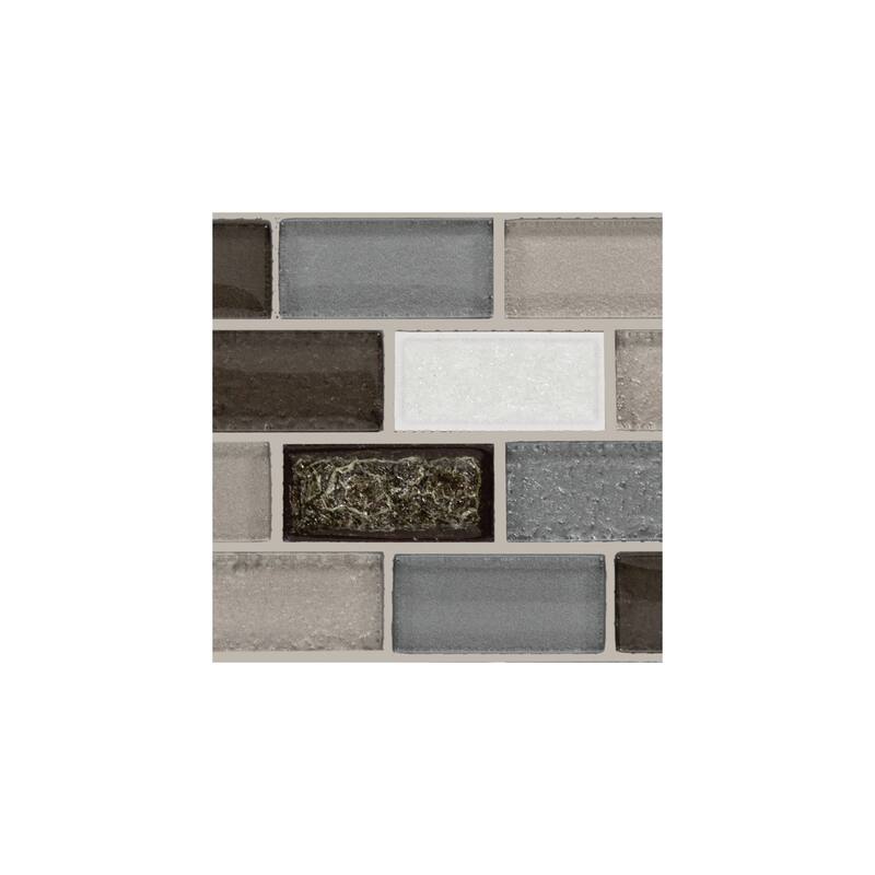 Daltile Crystal Shores 2'' x 1'' Brick-Joint Mosaic Tile (10 PCS Per Carton) (9.70 SQFT Per Carton)