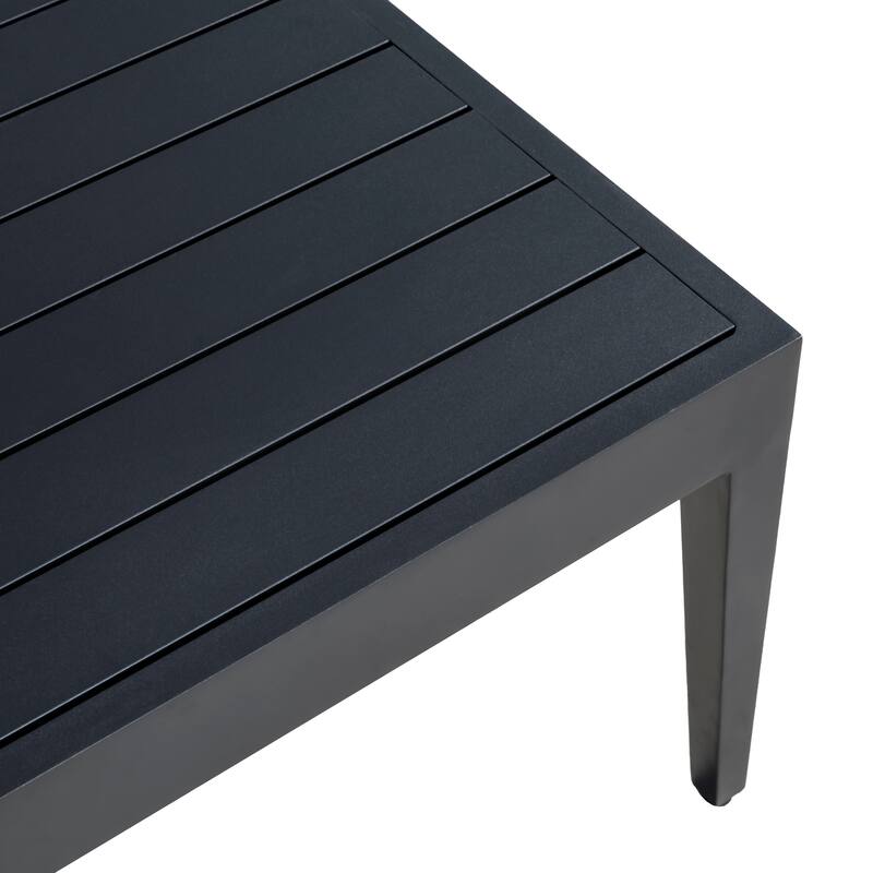 Abbyson Outdoor Birmingham All-Weather Aluminum Coffee Table