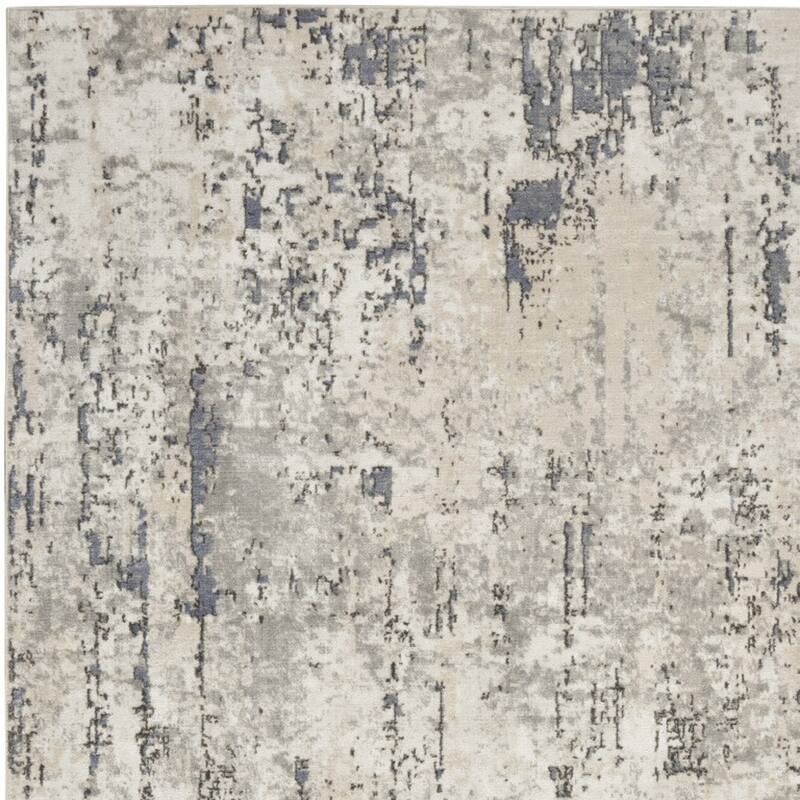 HomeRootsAbstract Contemporary Rectangle Area Rug - 142' X '106' X '0.32