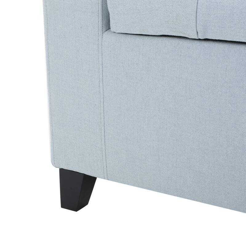 Hikaru Fabric Storage Ottoman by Christopher Knight Home