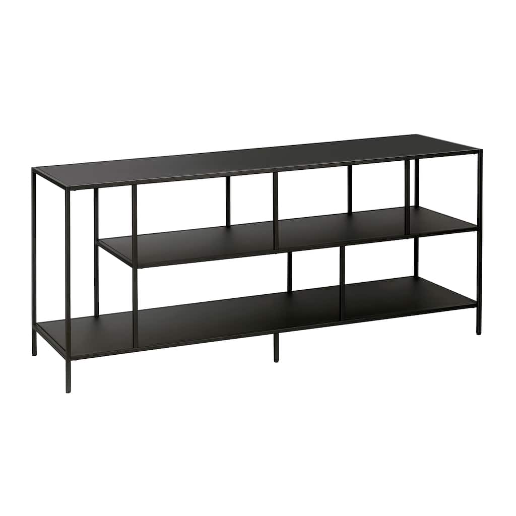 Winthrop Rectangular TV Stand with Metal Shelves for TV's up to 60"