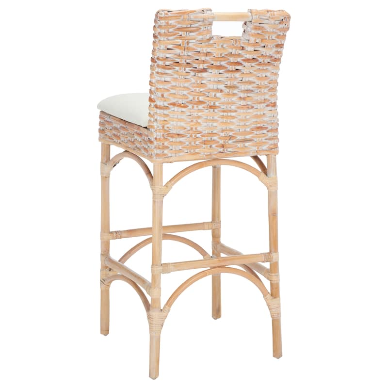 SAFAVIEH Alana 18-inch Bar Stool - 17Wx16Dx43H