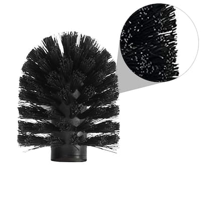 Toilet Brush Replacement Heads for ToiletTree Product Brushes 3 - 6 x 3 x 3
