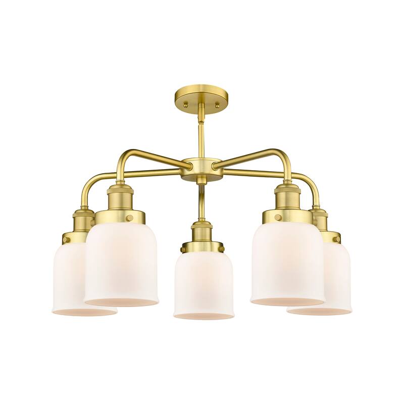 Innovations Lighting Bell - 5 Light 23" Stem Hung Chandelier