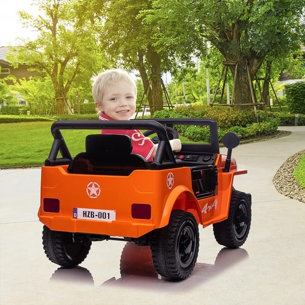 slide 2 of 17, Ride On Truck Car 12V Kids Electric Vehicles with Remote Control