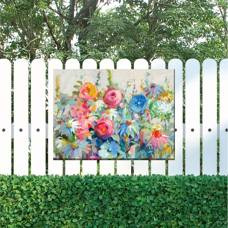 Gleeful Garden All Weather Outdoor Wall Décor
