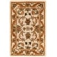 preview thumbnail 56 of 187, SAFAVIEH Handmade Antiquity Manerva Traditional Oriental Wool Rug 2' x 3' - Gold - Rectangle