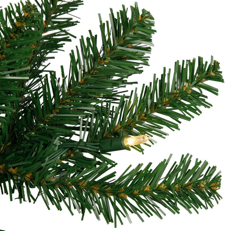 7.5' Pre-Lit Manchester Pine Instant Connect Artificial Christmas Tree Dual LED Lights