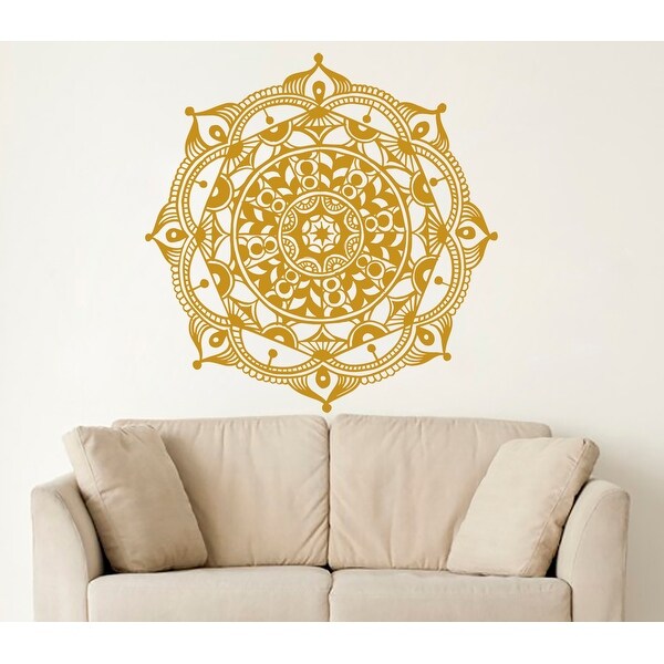 Mandala Wall Decals Om Sign Decal Yoga Sticker Vinyl Decals Wall Decor Murals Meditation Decor Mandala Sticker. Opens flyout.