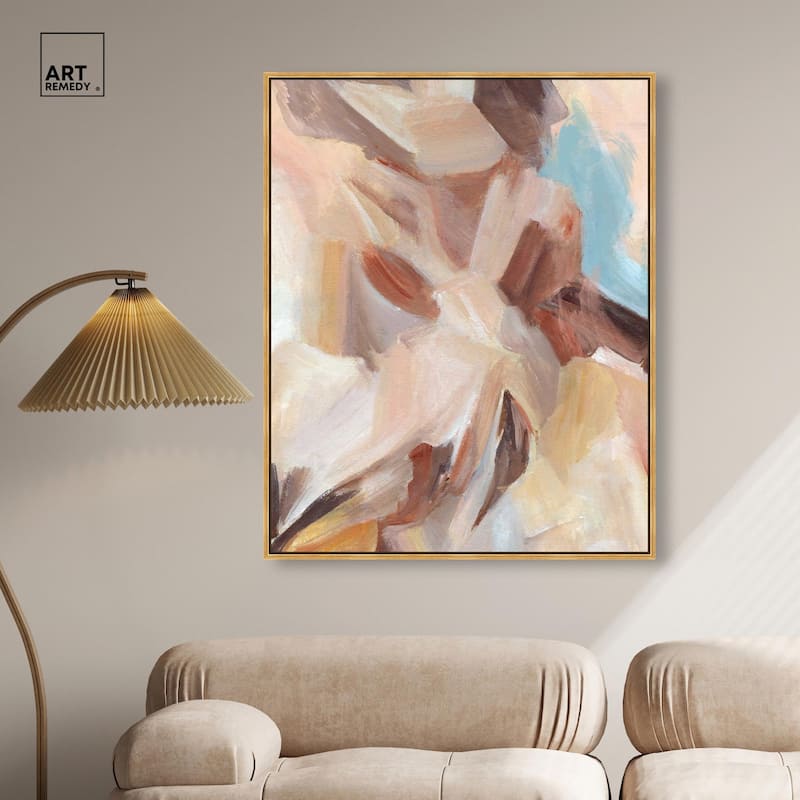 Layers of Colors I Canvas by Art Remedy