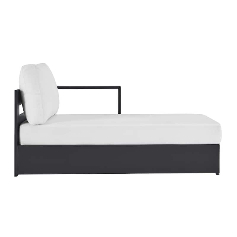 Tahoe Patio Aluminum Modular Right-Facing Chaise Lounge