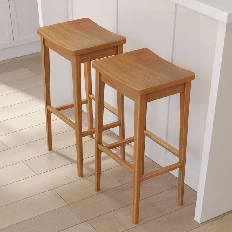 Plank and Beam Smythe Bar Height Stool - Set of 2