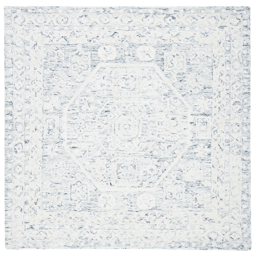 SAFAVIEH Handmade Micro-Loop Sunitha Transitional Wool Rug