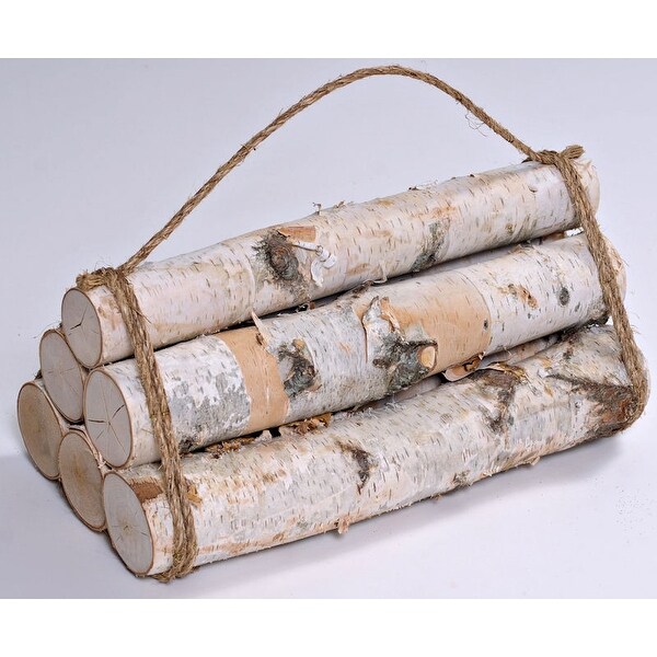 Shop Natural White Birch Firewood Bundle Decorative Bundle 6
