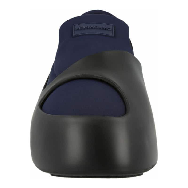 Ferragamo Lunar Paneled Slip-On Sneakers