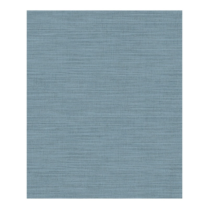 Advantage Colicchio Blue Linen Texture Wallpaper - 21 x 396 x 0.025
