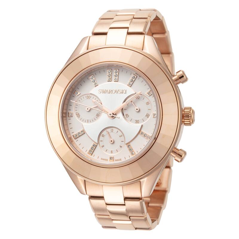 Swarovski Men's Octea Lux Sport 39mm Quartz Watch 5612194 - Silver - N/A